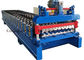 हाइड्रोलिक काटना छत शीट रोल बनाने की मशीन 380v 8-12 मीटर / न्यूनतम उत्पादकता