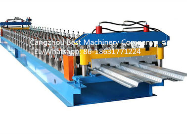 CE और आईएसओ स्टील स्ट्रक्चरल फ्लोर डेक पैनल शीट मेटल डेकिंग मशीन निर्माता