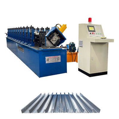 Steel Galvanized C Purlin Gutter Channel Cold Roll Forming Machine 