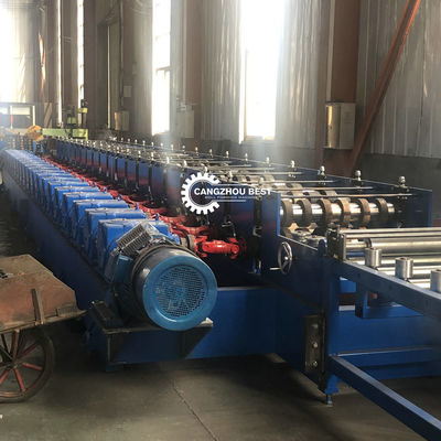 एक्सप्रेसवे बाड़ 30kw राजमार्ग रेलिंग बनाने की मशीन 15 मीटर / मिनट