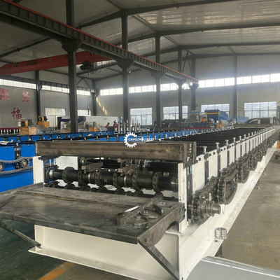 YX1000 0.3-1.2 मिमी मंजिल डेक स्टील प्रोफाइल रोल बनाने की मशीन 380VAC तुर्की बाजार के लिए