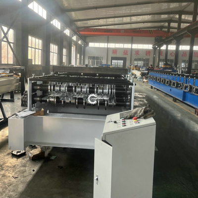 YX1000 0.3-1.2 मिमी मंजिल डेक स्टील प्रोफाइल रोल बनाने की मशीन 380VAC तुर्की बाजार के लिए