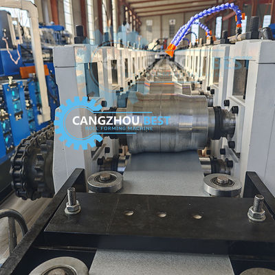 हाइड्रोलिक स्टील शटर डोर बनाने की रोल बनाने की मशीन