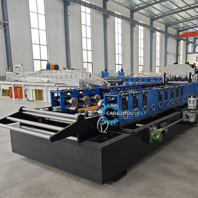 पैलेट स्टोरेज रैक ऊर्ध्वाधर शेल्फ पैनल प्रोफाइल रोल बनाने की मशीन सुपरमार्केट के लिए