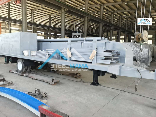 डीजल 914 मिमी फीडिंग चौड़ाई के स्पैन रोल बनाने की मशीन 610 मिमी पैनलों के लिए