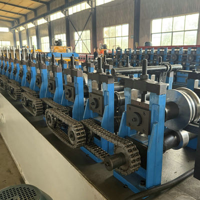 South Africa Cutomzied PLC Control Steel Profile Stud Cold Roll Forming Machine