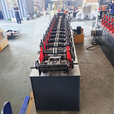 30x50 Steel Profile U Track PLC Control Cold Roll Forming Machine