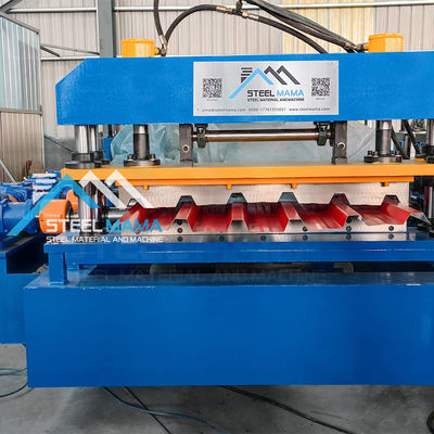 जस्ती छत पैनल टाइल रूफिंग शीट रोल बनाने की मशीन