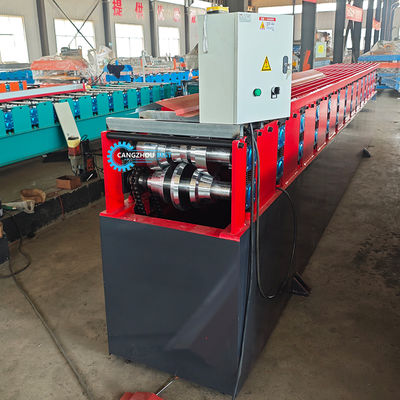 पूरी तरह से स्वचालित और उच्च दक्षता वाली 400 मिमी रिज कैप रोल बनाने की मशीन के साथ अमेरिका लोकप्रिय है