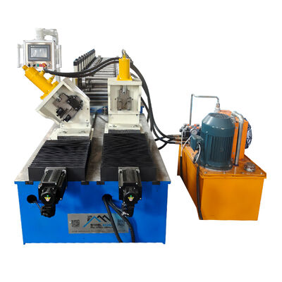 मेक्सिको पौलर प्रोफाइल हाई स्पीड डबल लाइन स्टड और ट्रैक रोल बनाने की मशीन