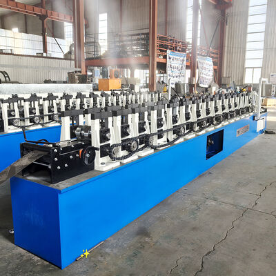 हाइड्रोलिक पंचिंग पीएलसी कंट्रोल हाई सोएड स्टड प्रोफाइल रोल बनाने की मशीन