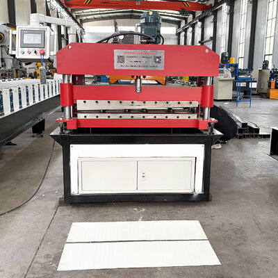 पीपीजीआई और जीआई स्टील कॉइल शीट पीएलसी कंट्रोल कट टू लेंथ फॉर्मिंग मशीन