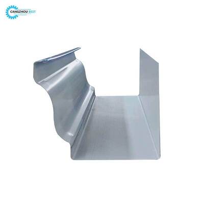 Africa Popular Steel Profile Color Steel PPGI K Gutter Making Roll Forming Machine 