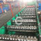 PPGI सामग्री के लिए ट्रेपेज़ॉइड स्टील का तार 740 मिमी रूफ टाइल रोल बनाने की मशीन