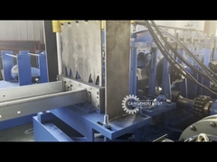 हाइड्रोलिक कटिंग सीजेड शहतीर रोल बनाने की मशीन 80-300 10 मी / मिनट